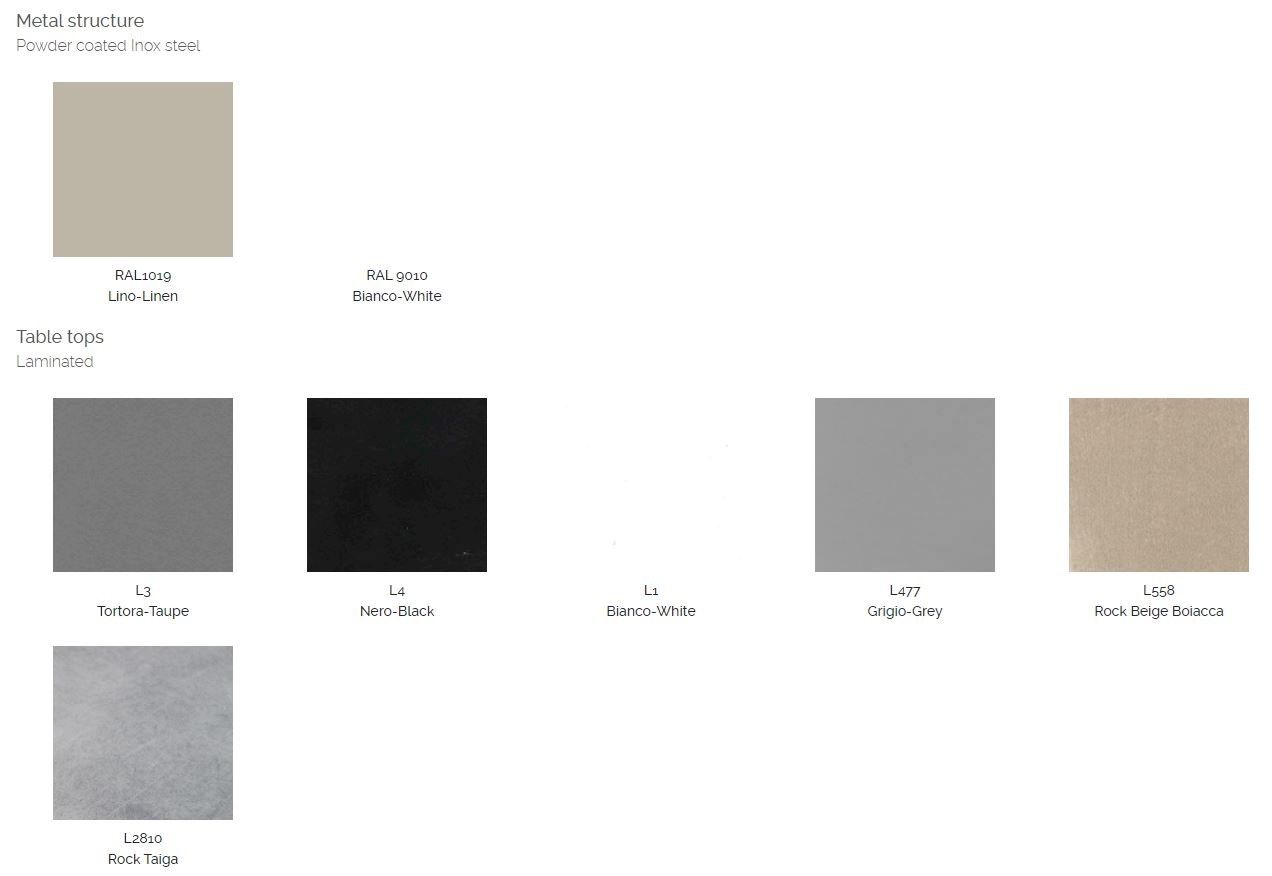 Прямоугольный садовый стол из ламината Coro Sally ARCH-00055397 - Вид №7