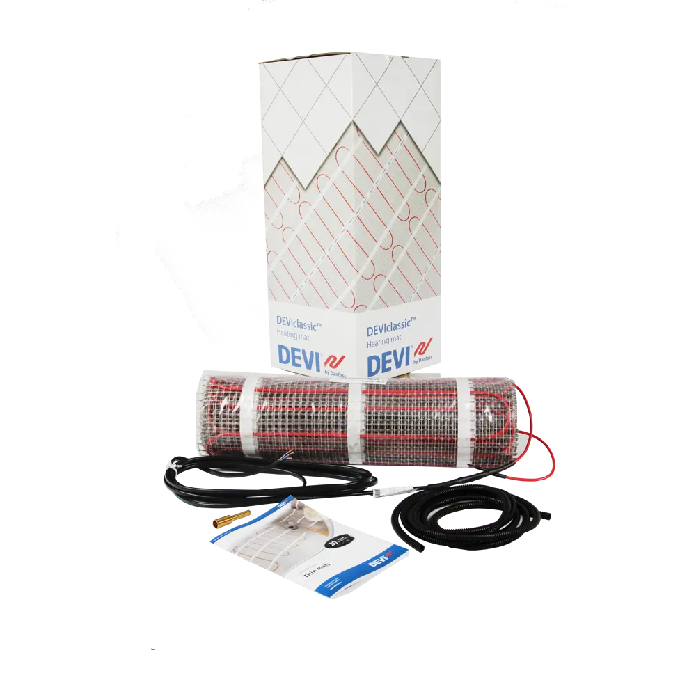 Нагревательный мат для теплого пола Devi 1.5 м2 225 Вт STLM-2148075