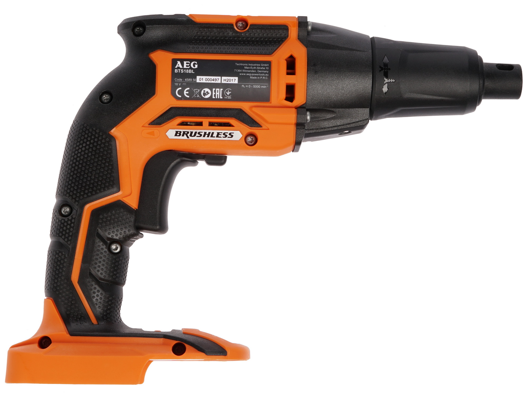 Шуруповерт AEG BTS18BL-0 PRO 18V  , Без ЗУ, Без АКБ 7998636 STDN-0044918 - Вид №1