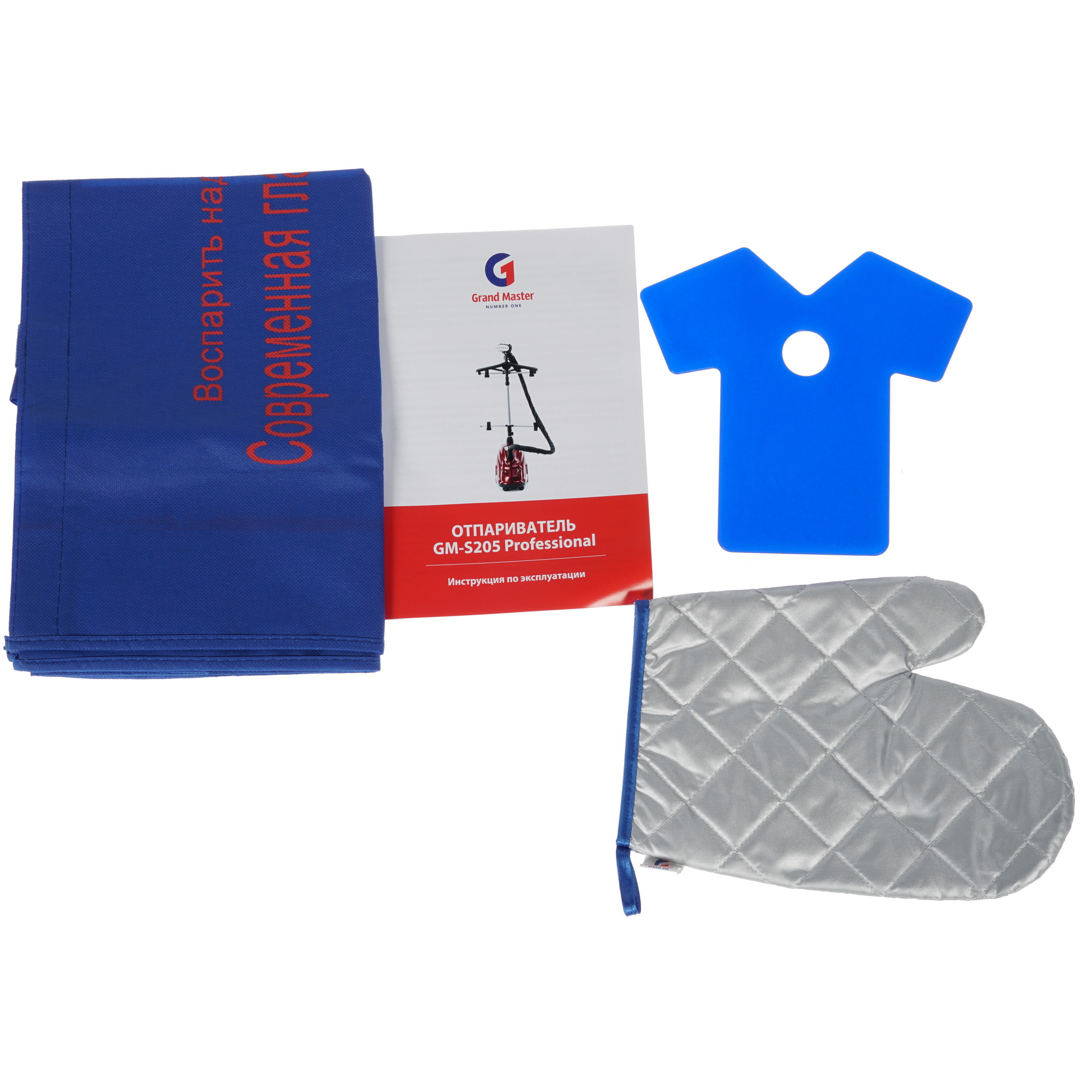 1166447 Отпариватель Grand Master GM-S205 Professional красный STDN-0021723 - Вид №6