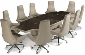 Aston Martin Кожаный стол для переговоров с системой управления кабелями