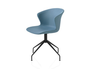 Поворотный стул на тканевом насесте