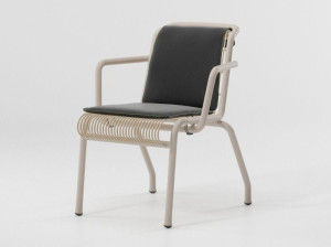 Алюминиевый штабелируемый садовый стул