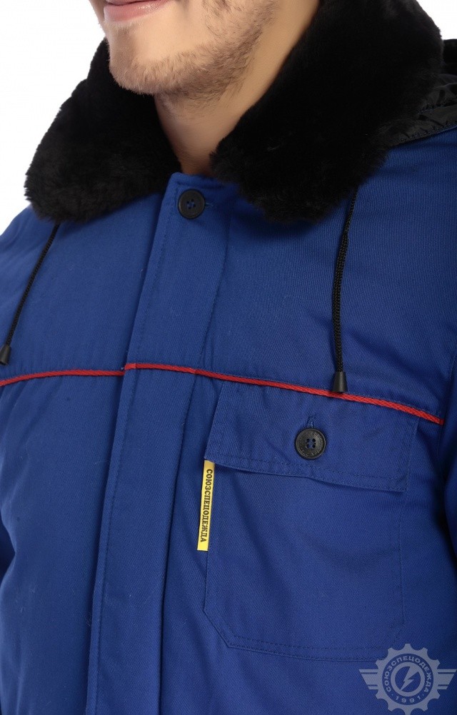 63783 Костюм "Эксперт-К" зимний василек  Зимняя спецодежда  размер 52-54/182-188  - Вид №14