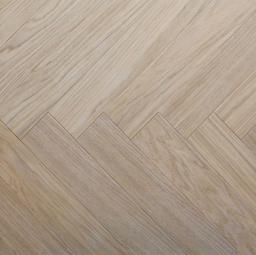 Паркет Ёлка Arti Parchetto Crema (кремовый) Дуб Селект с брашью (Текстурированная) 500х110 мм 4900200001 - Вид №1