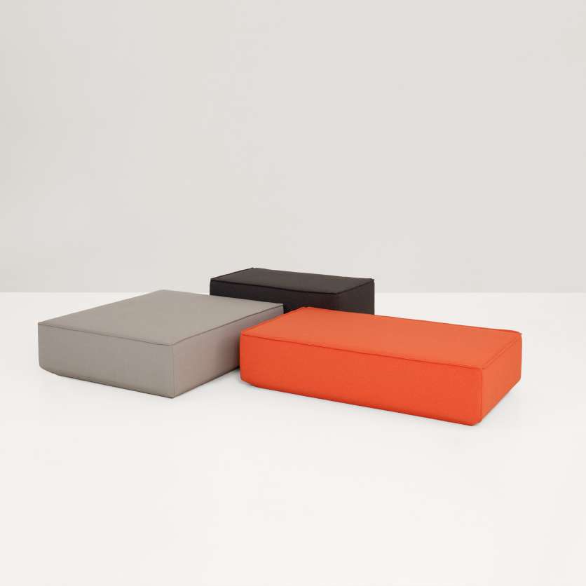 Модульный прямоугольный пуф из ткани Cubit by Mymito ARCH-00027759 - Вид №2