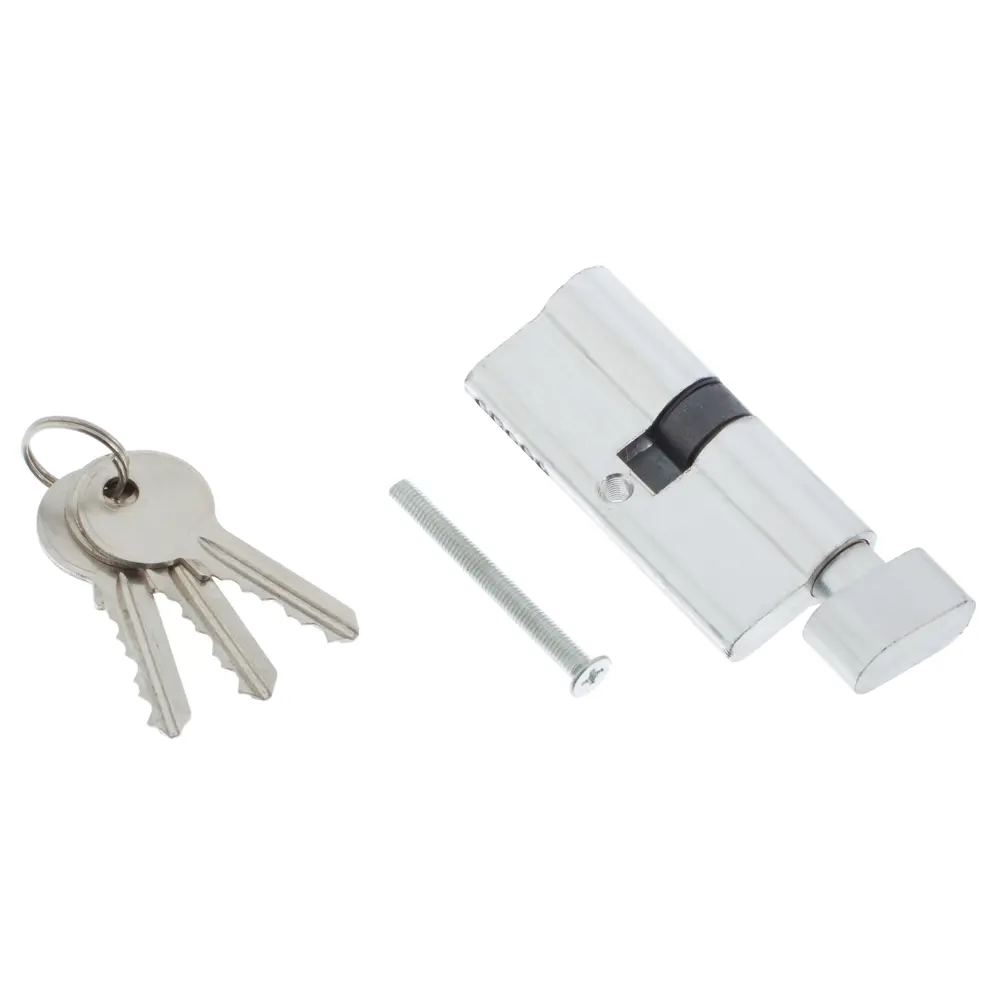 Цилиндр Palladium E AL 70, 35x35 мм, ключ/ключ, цвет золото ФАБРИКА ЗАМКОВ STLM-2149009 - Вид №1