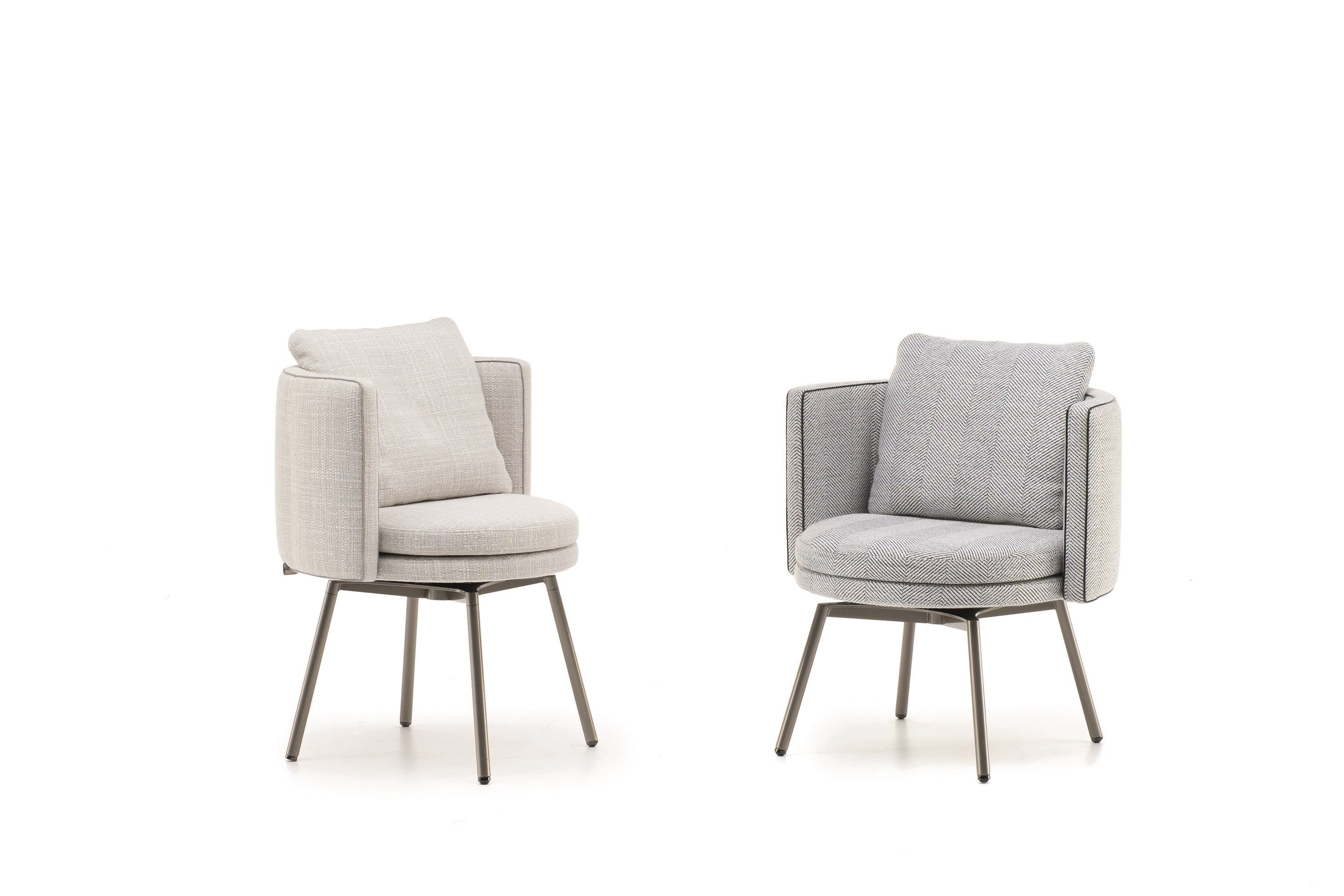 Мягкий стул из ткани Minotti Torii ARCH-00134345 - Вид №2