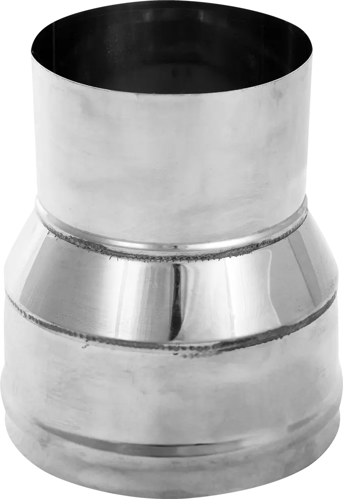 Переходник КОРАКС для дымохода 120/150 мм из нержавеющей стали 82172903