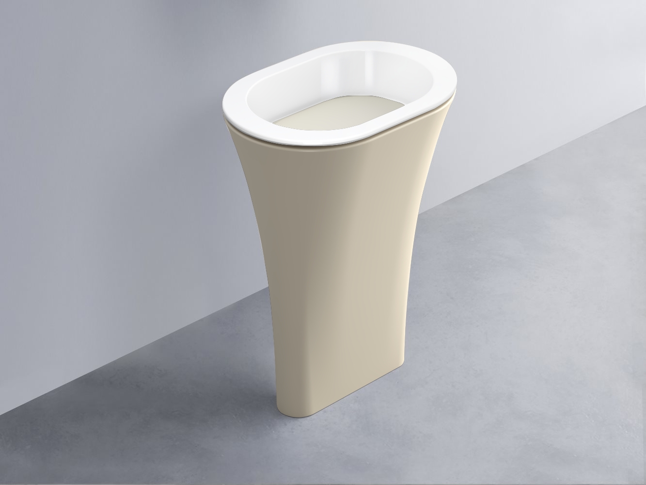 AMLA65-BL+AMPILO-TL+AMCOLO-LN Раковина Amedeo Ovale отдельностоящая cielo Enjoy + Amedeo Ceramica Cielo