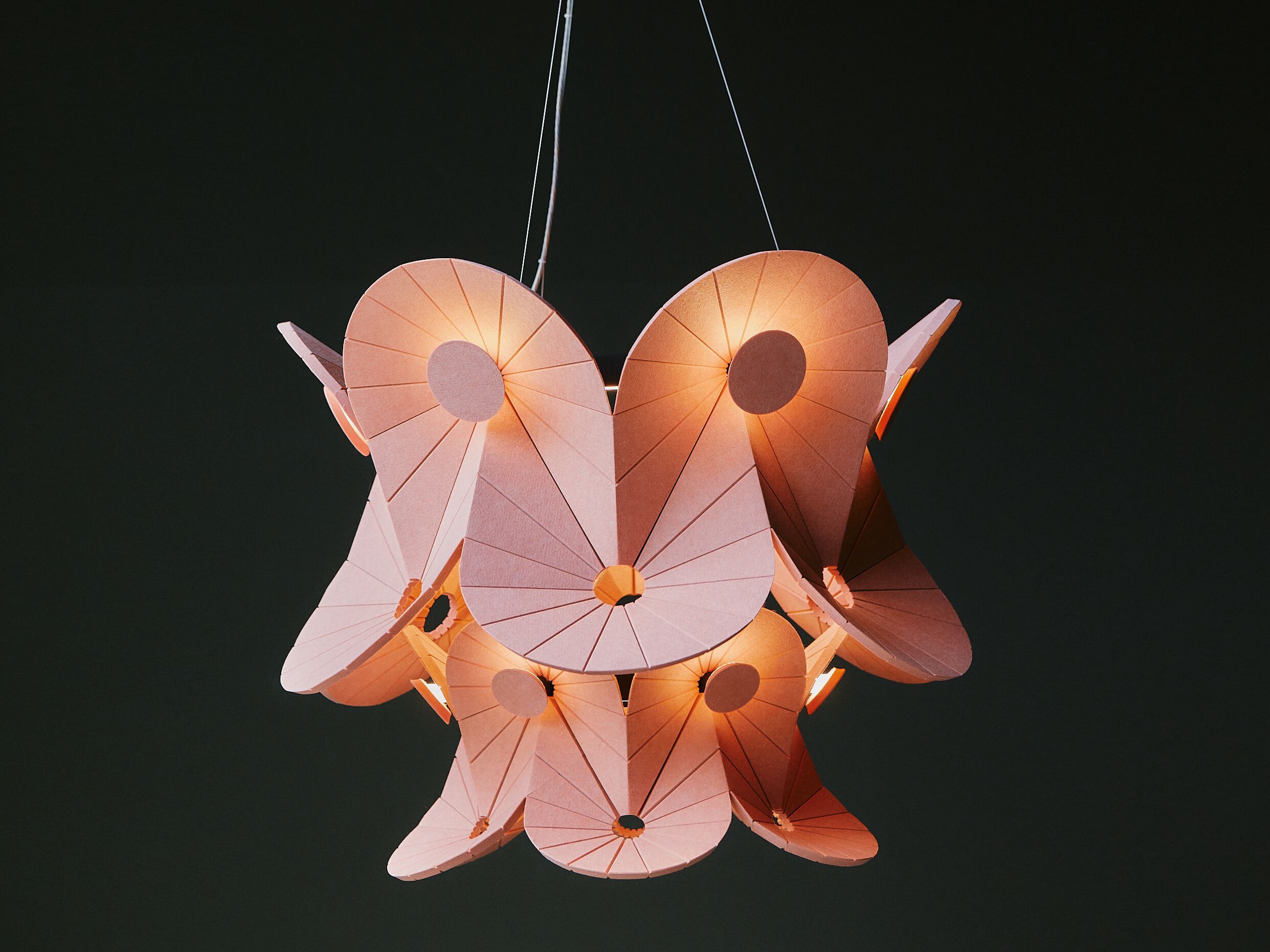 Рециркулированный Pet акустический подвесной светильник IMPACT ACOUSTIC® ARCHISONIC® Felt ARCH-00061776