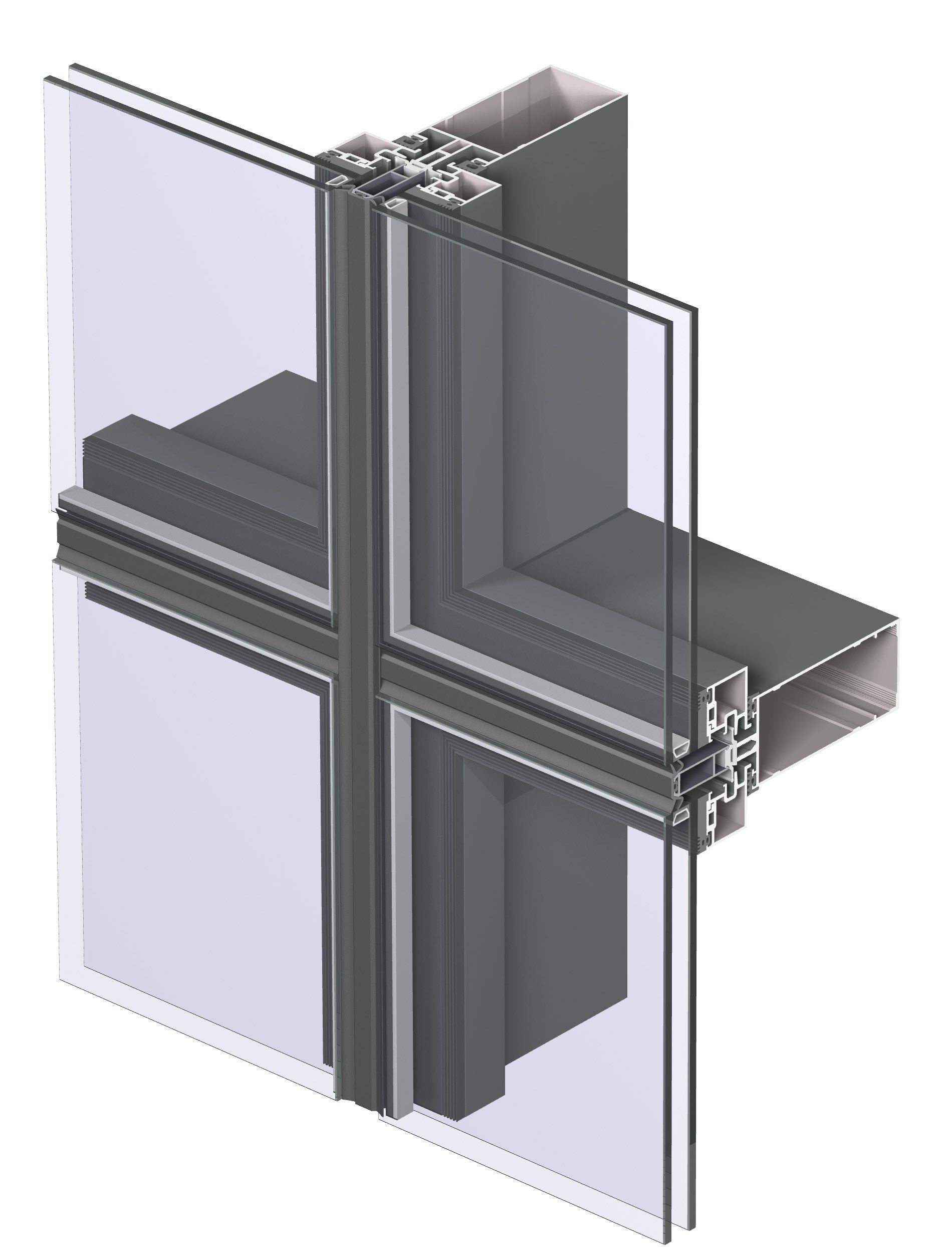 Система навесной стены Reynaers Aluminium ConceptWall ARCH-00053847 - Вид №26