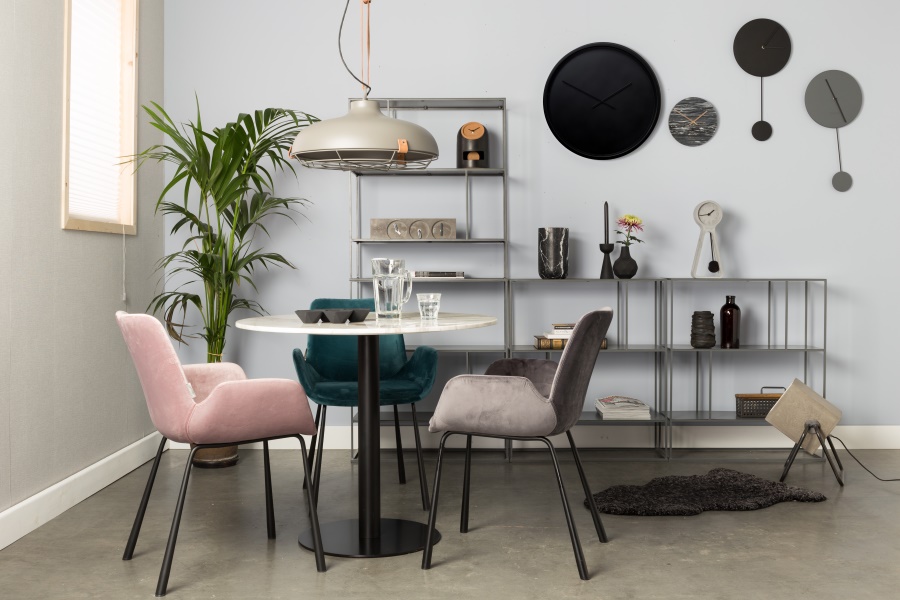 Кресло Brit розовое минимализм Zuiver 1200143 - Вид №2