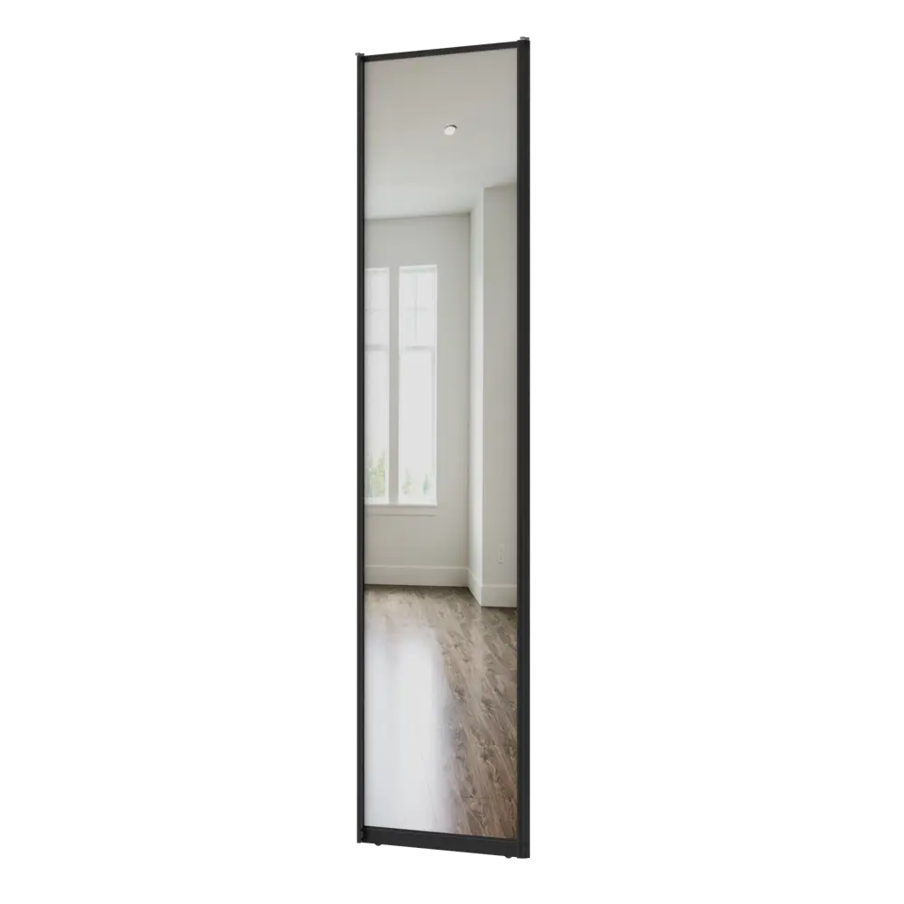 Дверь-купе KONSENSA 255.5x70.4 см с зеркалом профиль черный 89444096 STLM-2163718  - Вид №2