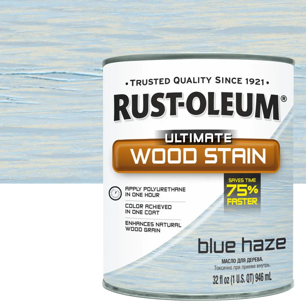 Масло тонирующее Ultimate цвет дымка 0.946 л RUST-OLEUM STLM-2048634