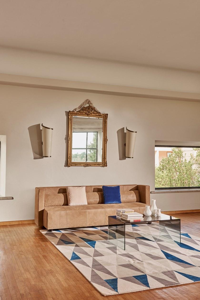 Cappellini Низкий прямоугольный журнальный столик из стекла sun-id-1499881 - Вид №1