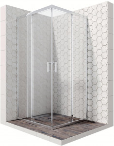 Душевое ограждение Ambassador Kingston 14011102 (900x900x2000), 1 место
