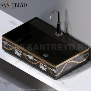 L621470G Накладная раковина на столешницу  прямоугольная A. e T. Italia Fly