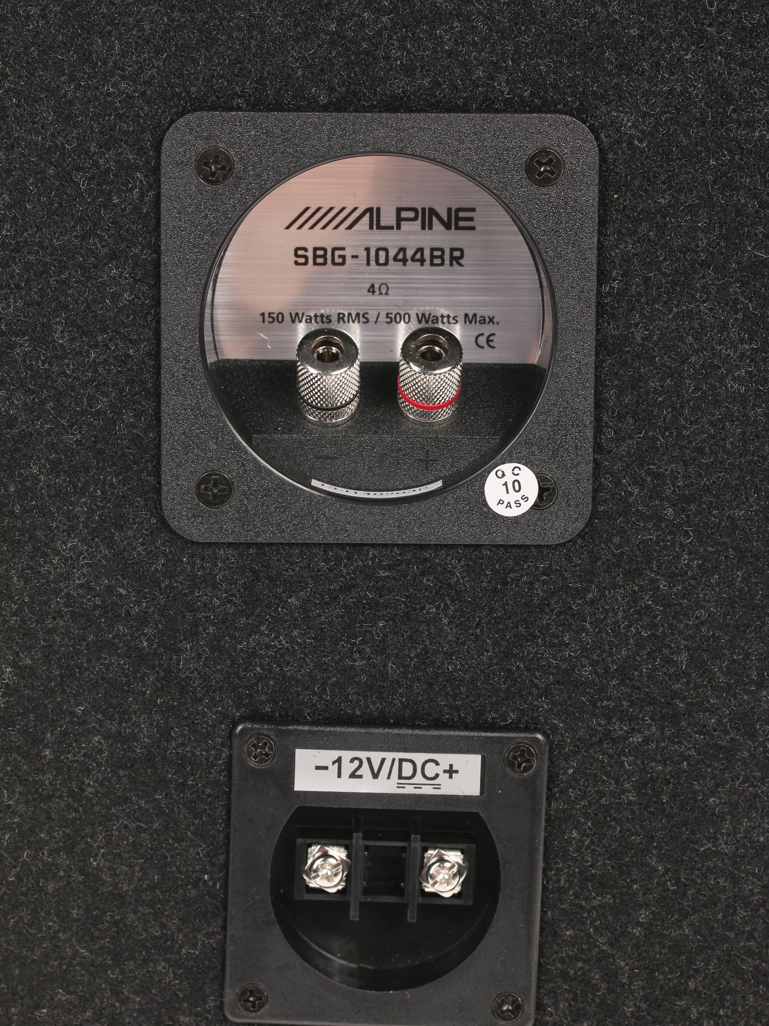 6601603 Автосабвуфер пассивный Alpine SBG-1044BR STDN-0047652 - Вид №6
