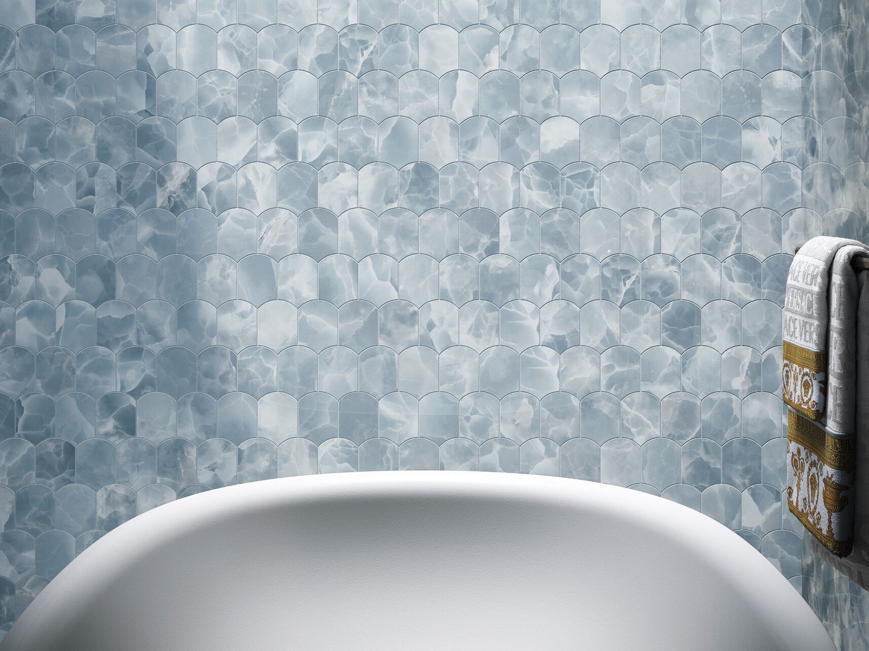 Мозаика из керамогранита Versace Ceramics Gemstone ARCH-00027206