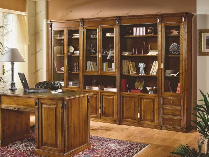 SCAPPINI & C Открытый деревянный книжный шкаф с ящиками 35th anniversary 312-313-314