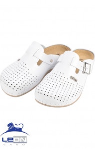 61964 Сабо "Leon" мужские белые LEON  Медицинская обувь  размер 45