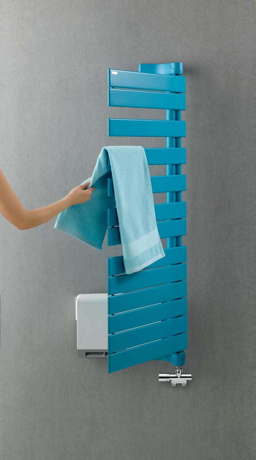 Водяной радиатор XRR090-055IFS Régate Twist +Air, pivot à droite (Avec soufflant) Acova 902  - Вид №1