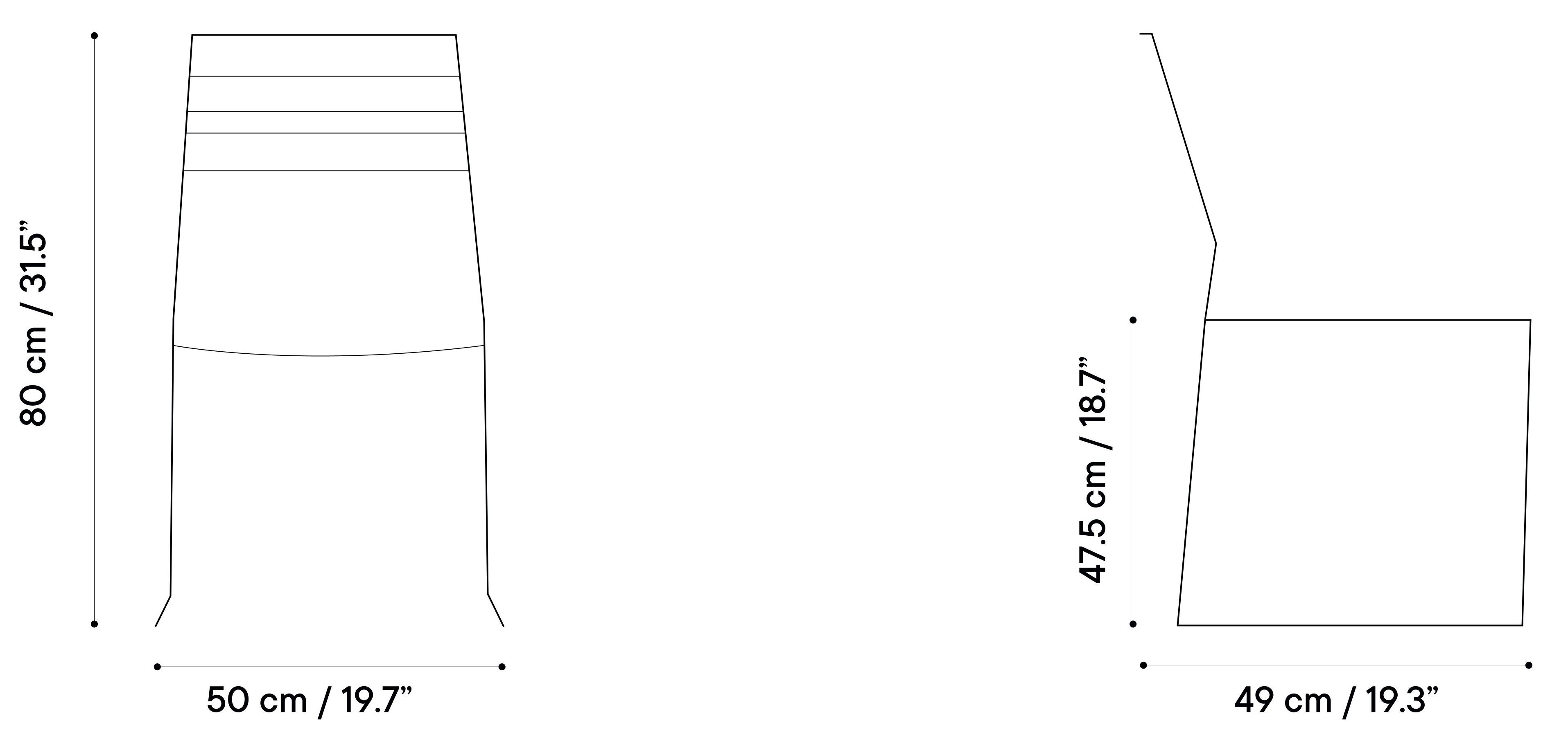 Стальной стул iSimar ARCH-00014762 - Вид №8