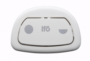 Z98300 Кнопка смыва IFO Sign белая, антивандальная