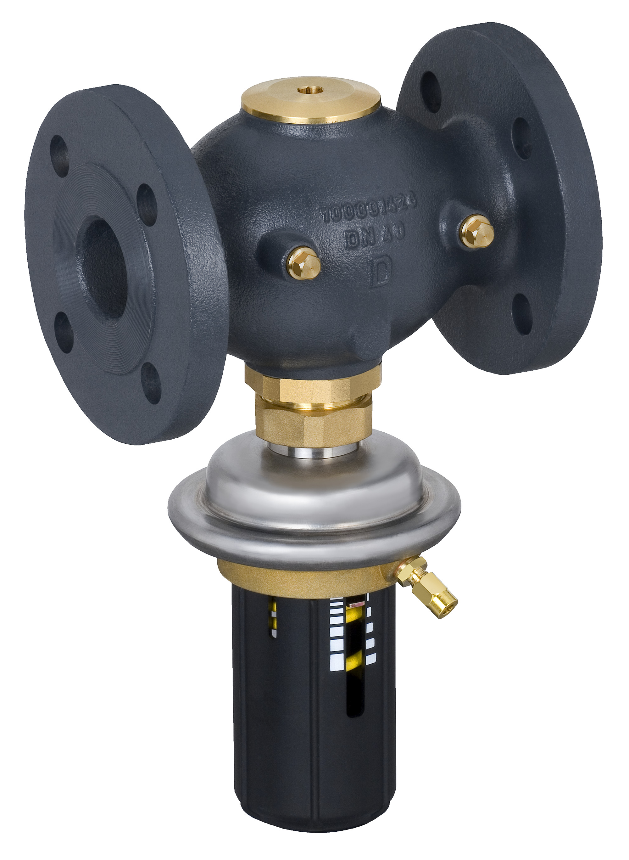 Danfoss Регулятор перепада давлений DPR для монтажа на обратном трубопроводе РПД DPR PN25 32/12,5/0,3-2,0фл./обр. 003H6141  - Вид №11