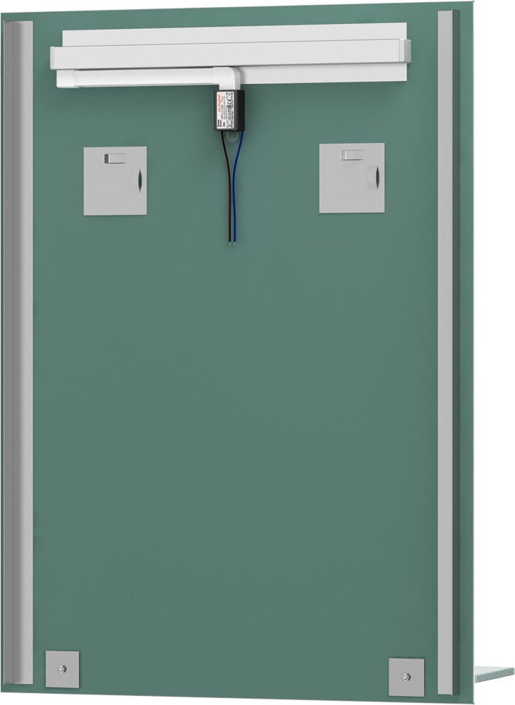 BY 2152 Зеркало с полочкой 50 cm со встроенным LED-светильником 3 W EVOFORM Ledline-S - Вид №2