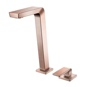 00884869 Смеситель для ванной комнаты с высоким изливом из полированного графита Docol VOUGAN