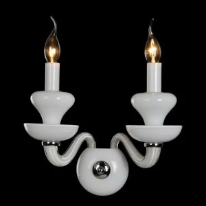 Бра Newport 1902/A white NEWPORT СВЕЧА 077786 Хром