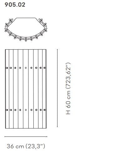 Настенный светильник из дутого стекла VENINI ленты ARCH-00024002 - Вид №2