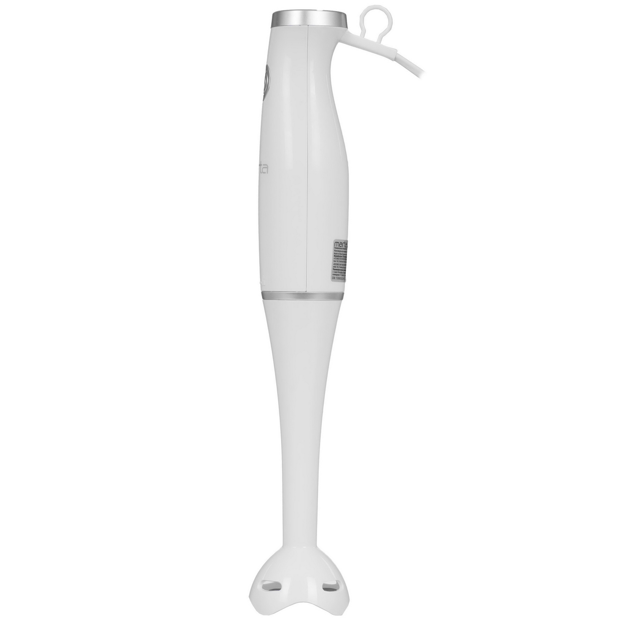 9052438 Блендер погружной MARTA MT-1570 белый STDN-0028763 - Вид №3