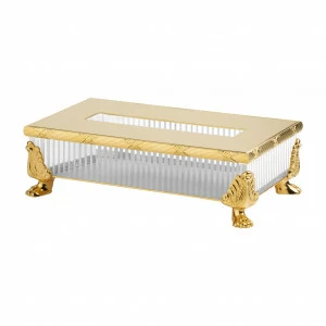 FS10C-662 FS10C-662 Дозатор салфеток прямоугольный ДОЗАТОРЫ ТКАНЕЙ Cristal & Bronze TISSUE DISPENSERS