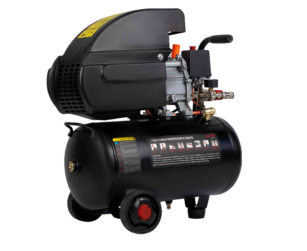 Компрессор поршневой масляный Verton Air AC-24/240K 9107054 STDN-0073330 - Вид №3