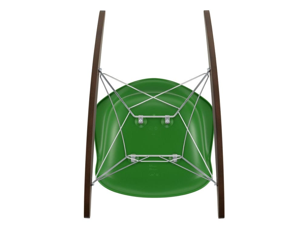 Мягкое тканевое кресло-качалка с подлокотниками VITRA Eames Plastic Chair ARCH-00023828 - Вид №174