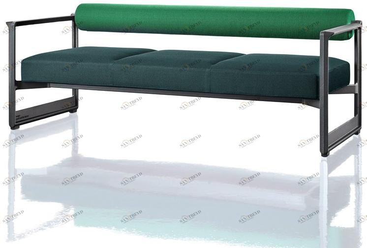 Magis 3-х местный тканевый диван со съемным чехлом Brut sun-id-1378671