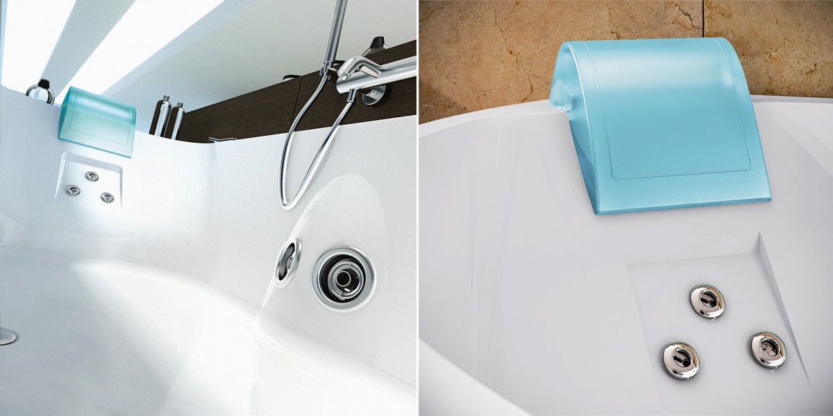 Ванна с гидромассажем "HYDRO TOP" Aquasoul Doubble встроенная 9443-474 Dx Jacuzzi 9443474DX - Вид №1