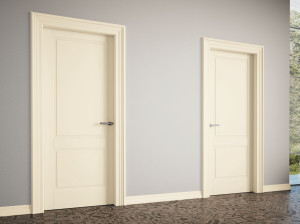 Пантографическая деревянная дверь