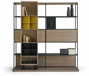 Punt Книжный шкаф с открытыми разделениями Literatura open