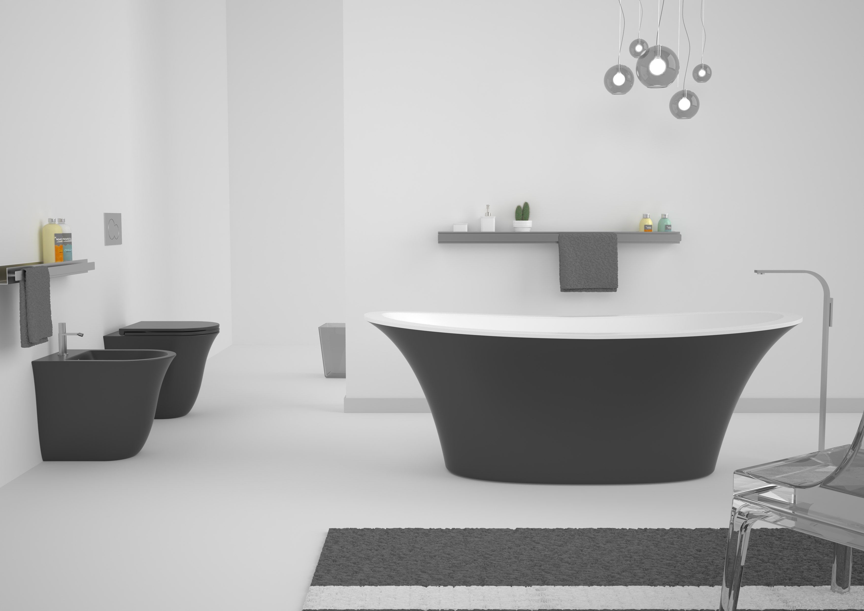 Напольное керамическое биде GSG Ceramic Design Flut ARCH-00006350 - Вид №2