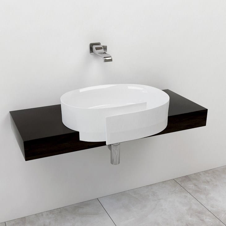 Столешница с одной раковиной из Каменаluce® Ceramica Flaminia Forty6 ARCH-00139724 - Вид №3