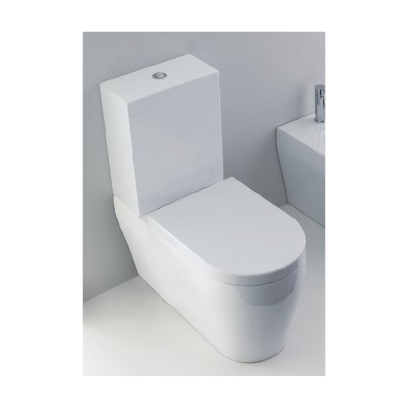 Унитаз-компакт BelBagno GENIUS Компакт унитаз с бачком Белый BELBAGNO  Китай  - Вид №1