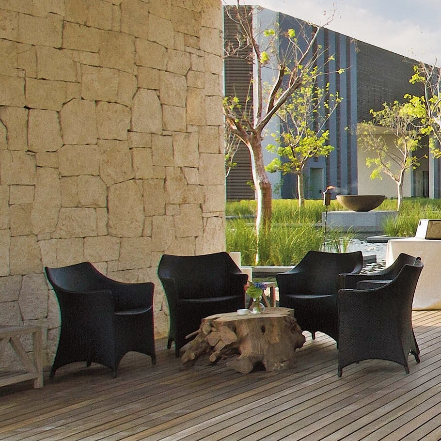 Садовое кресло JanusFiber® с подлокотниками JANUS et Cie Amari ARCH-00031387 - Вид №12