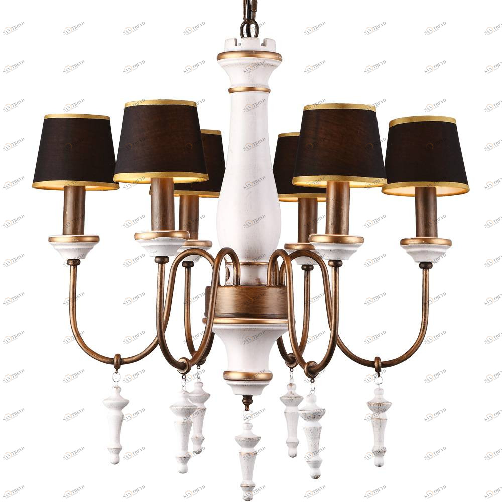 Подвесная люстра Arte Lamp Fortezza A1843LM-6BG ARTE LAMP ДИЗАЙНЕРСКИЕ, FORTEZZA 056332 Коричневый 