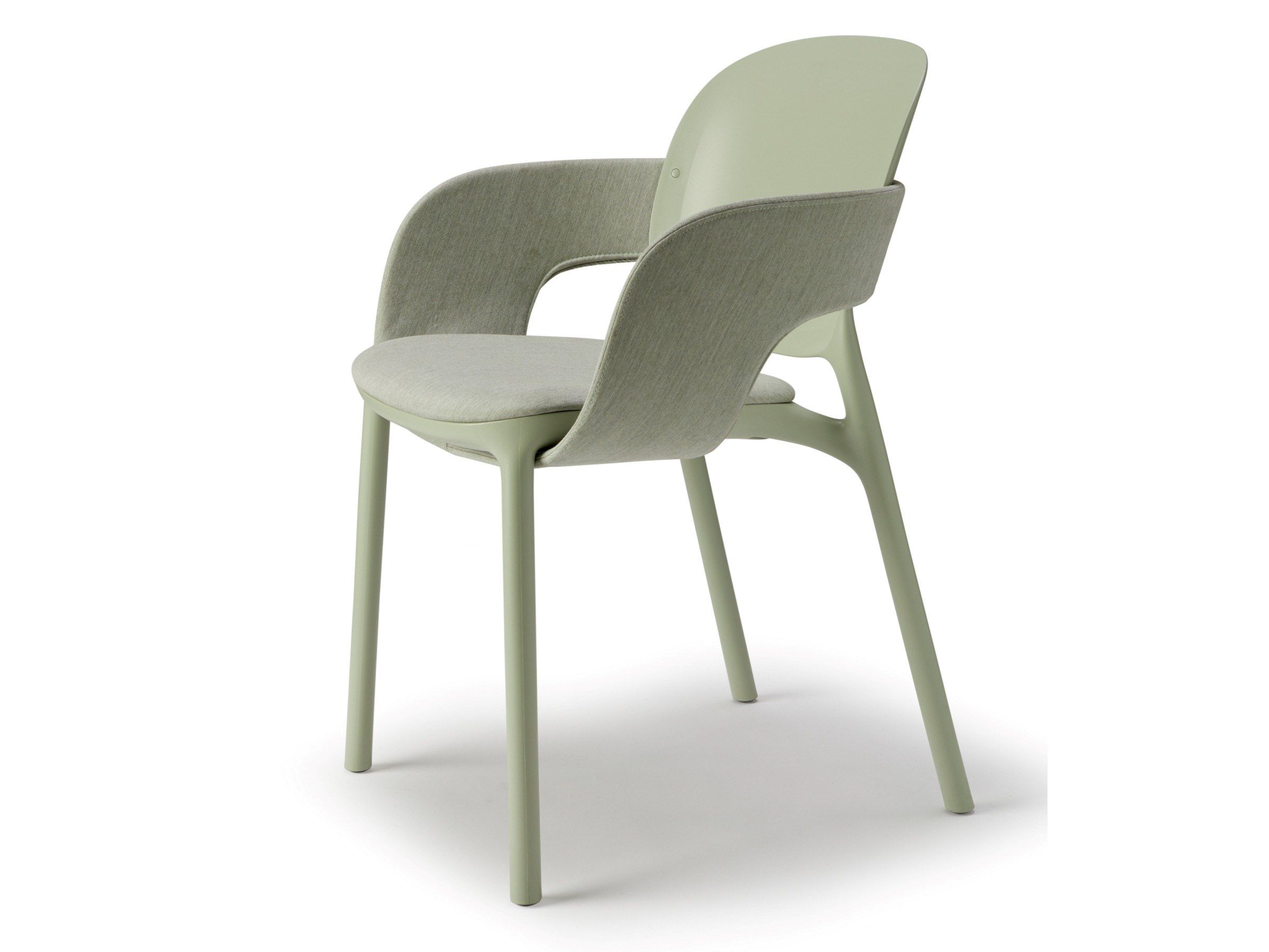 Тканевый стул с подлокотниками и встроенной подушкой S-CAB Hug ARCH-00072922 - Вид №3