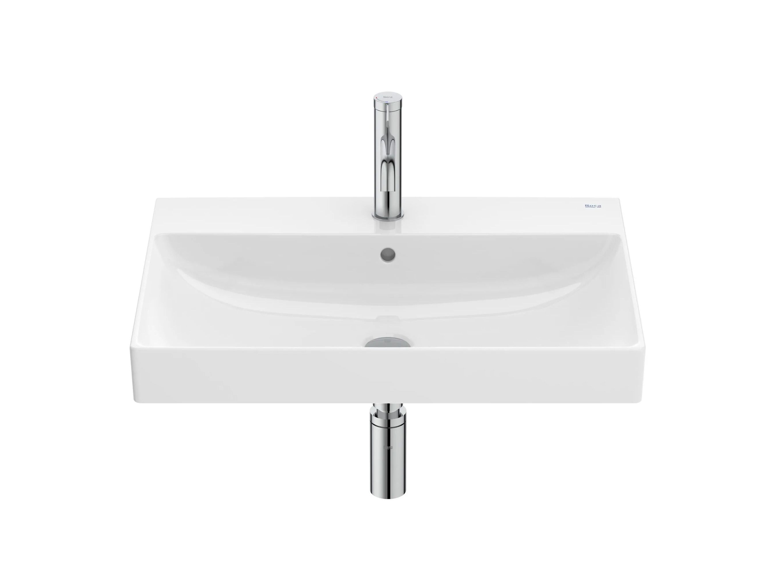 Керамический одиночный подвесной умывальник Roca Ona ARCH-00012674 - Вид №1