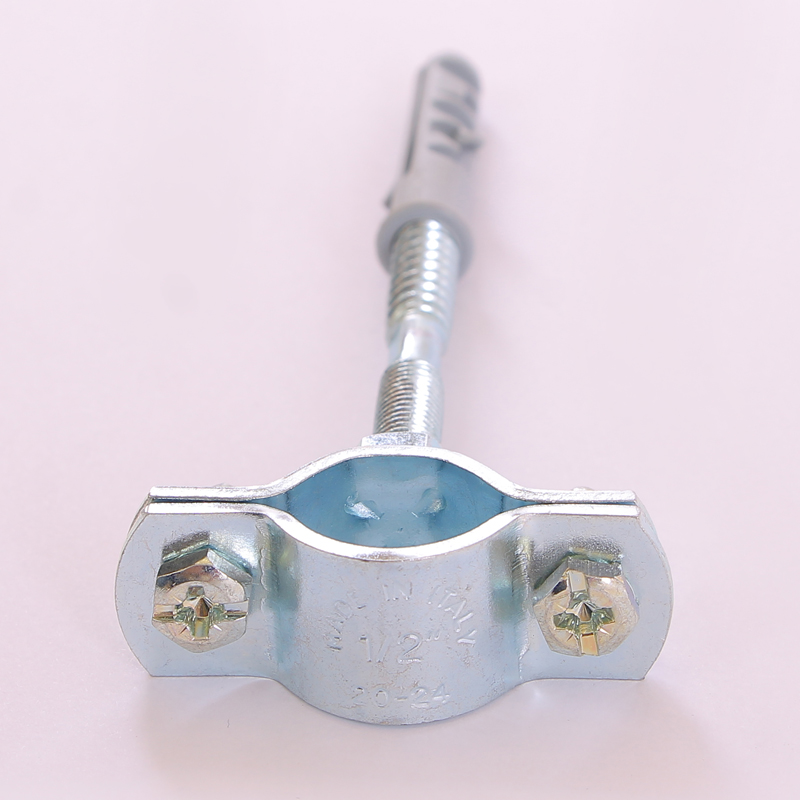 Кронштейн для стальной трубы с дюбелем EMMETI 1/2" 01241852 - Вид №2